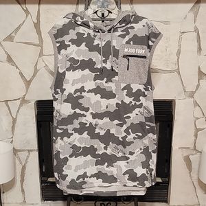 Zoo York  Men's Sleeveless  Muscle Hoodie, XL